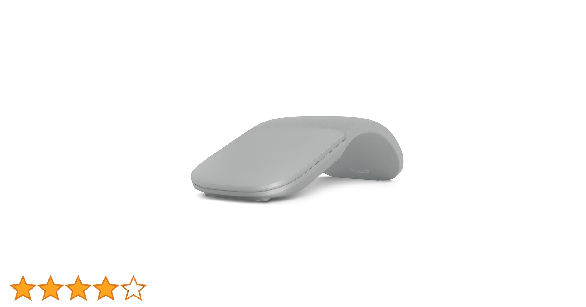 Microsoft Surface arcマウス グレー Microsoft Surface アーク マウス (ライト グレー、Bluetooth